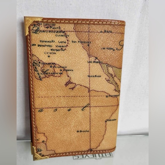 Alviero Martini Geo Classic 1’Classe Document holder/DOES NOT FIT A PASSPORT - Picture 2 of 10